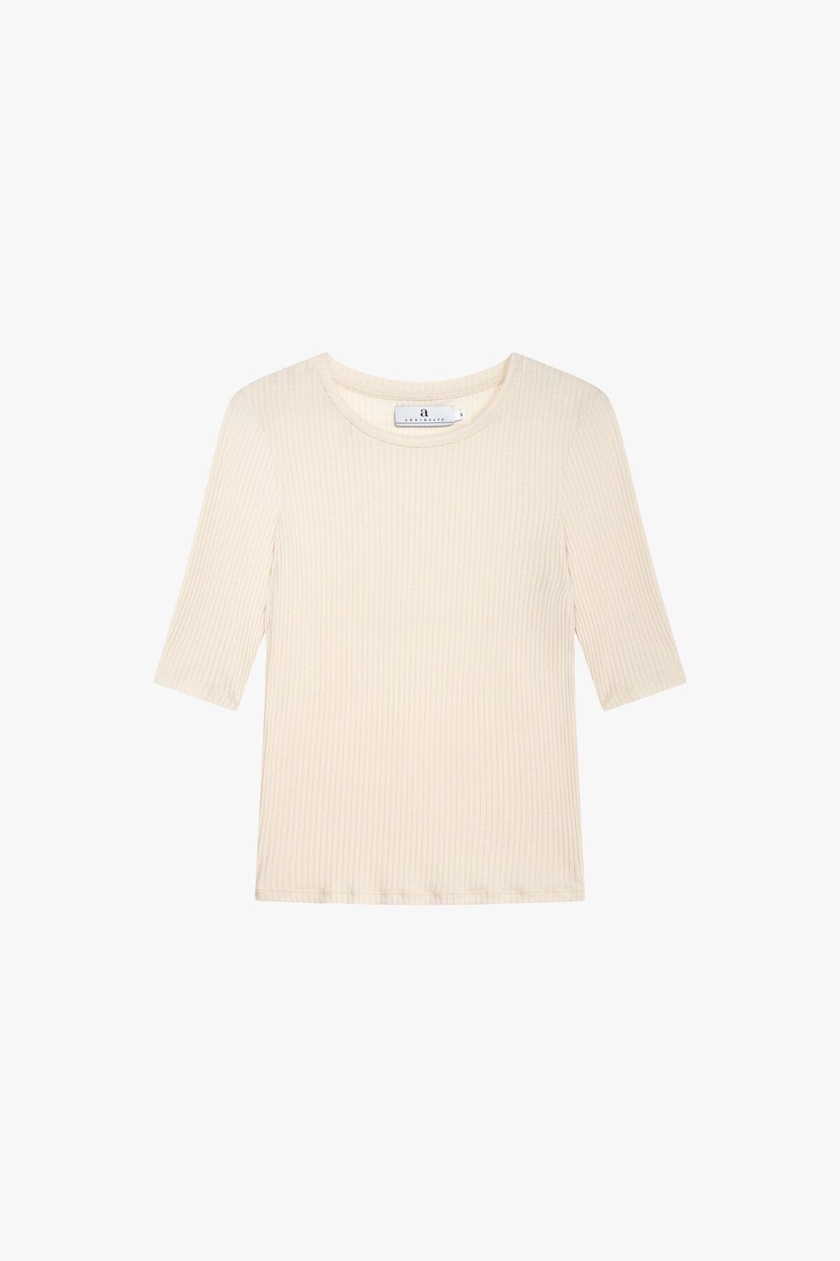 ArnieSays: Alba Lyocell Rib Ecru Topp
