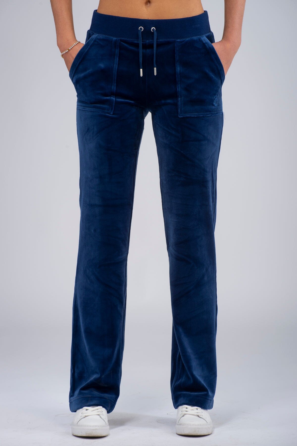 Juicy Couture Del Ray Pocket Pant Blue Depths Bukse