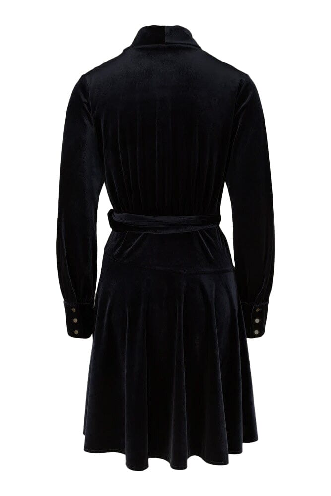 Love Lolita Iza Mini Dress Black Velvet Kjole