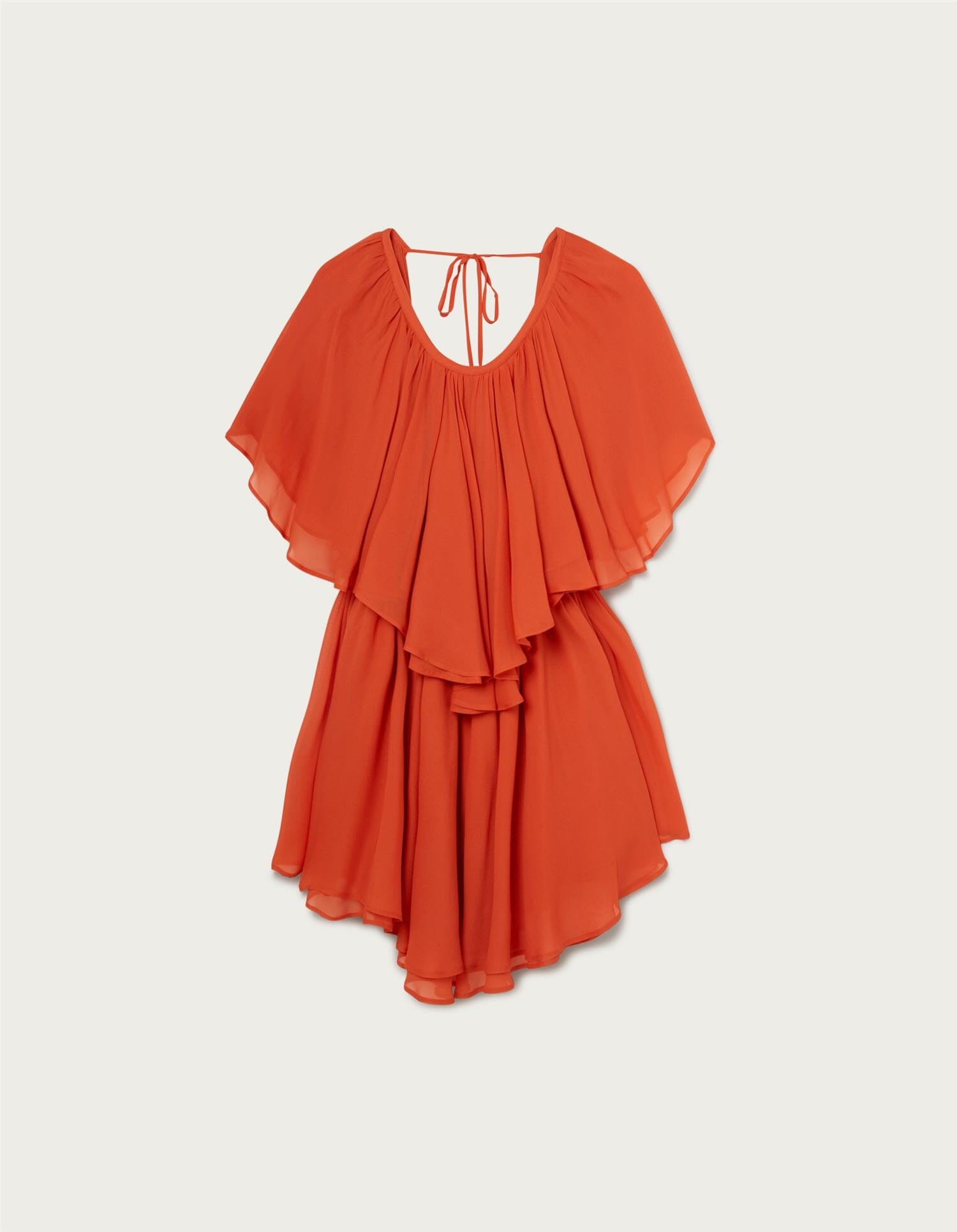 Dondup Dame Abito Orange Dress