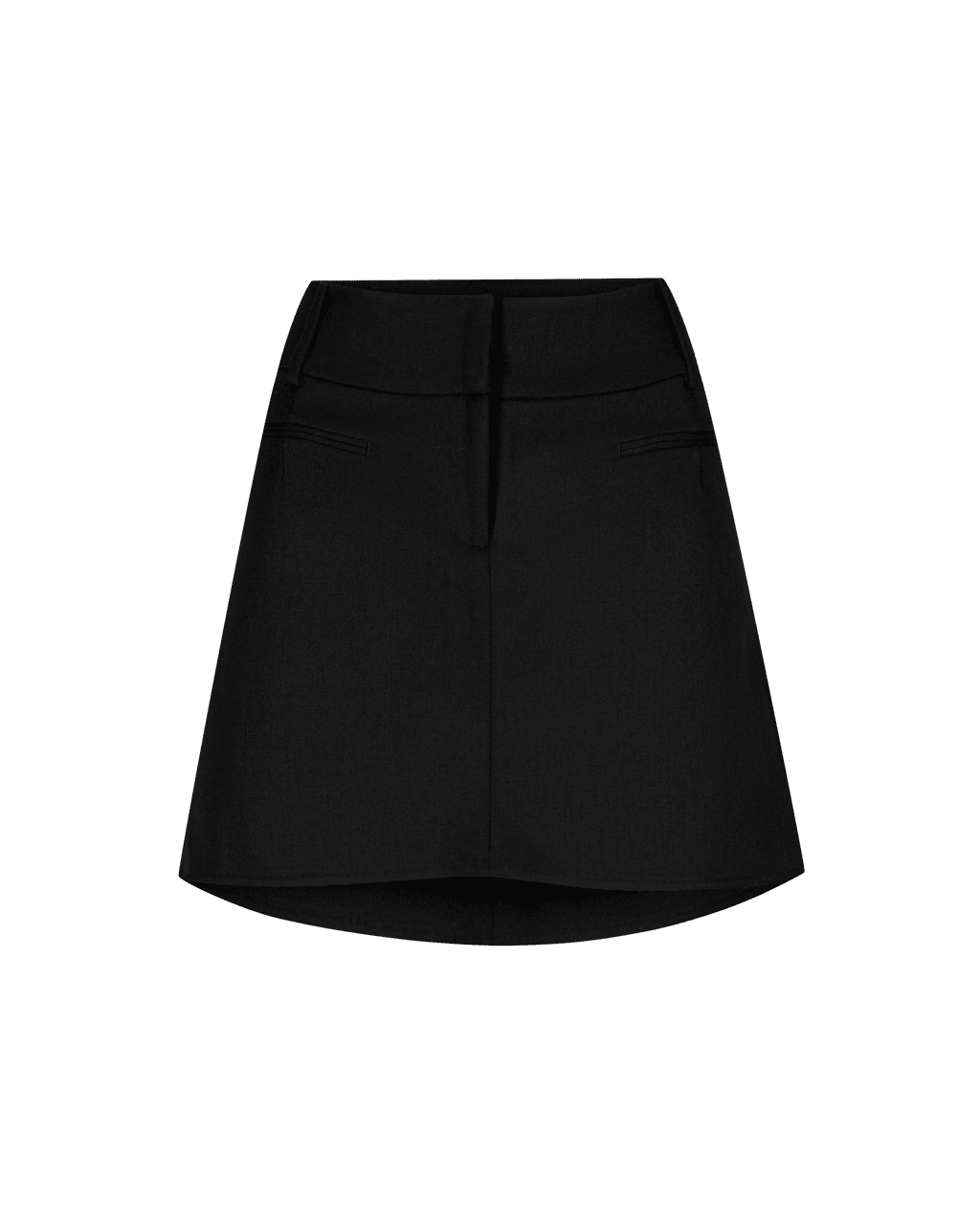 Iben London Skirt Black Skjørt