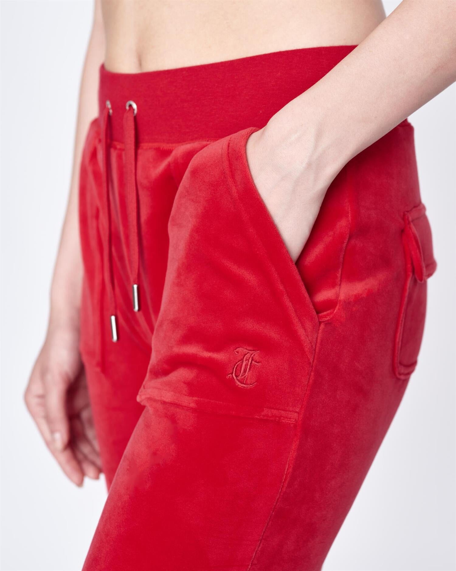 Juicy Couture Del Ray Pocket Pant Astor Red Bukse