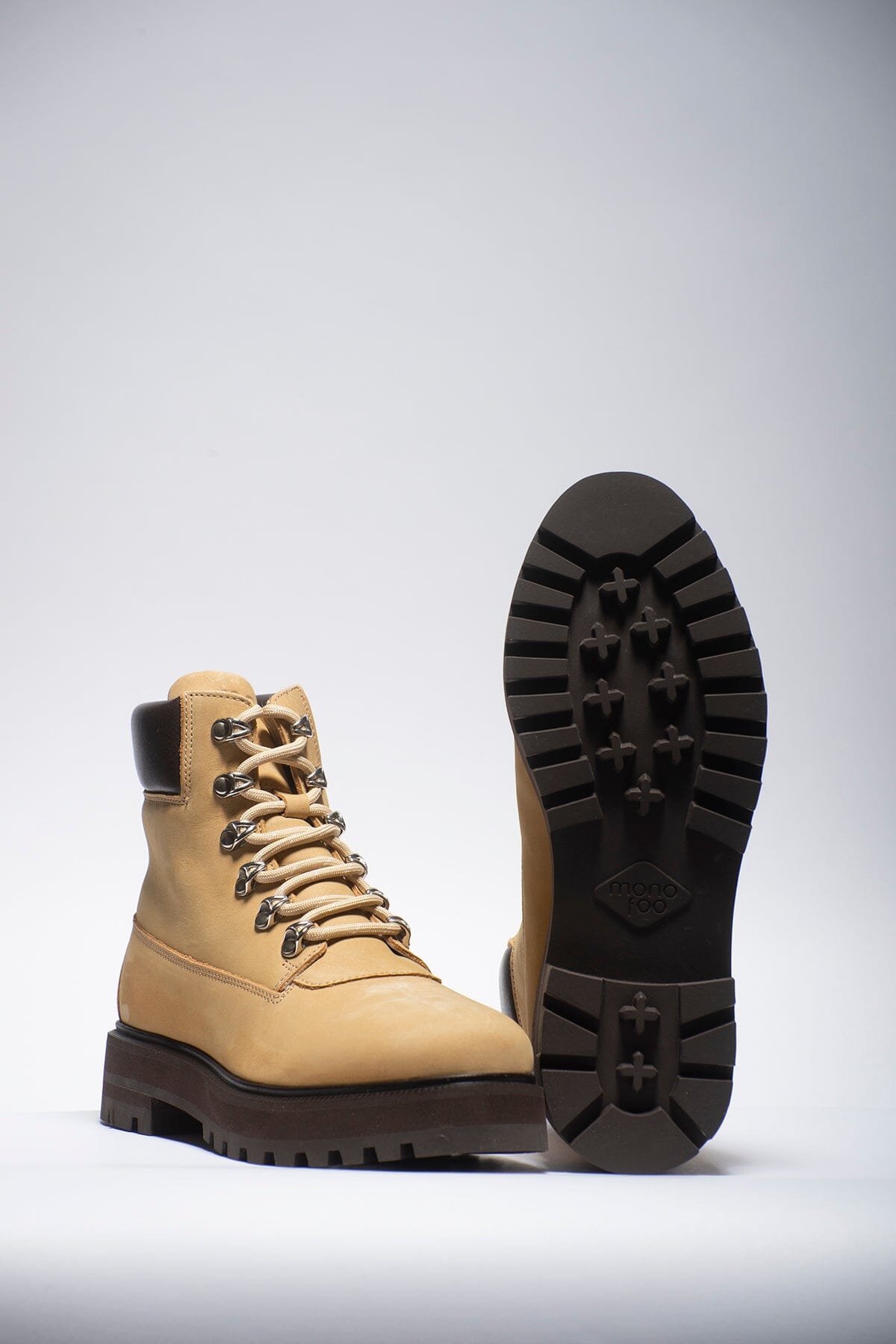 Mono Dici Nubuck Yellow Sko