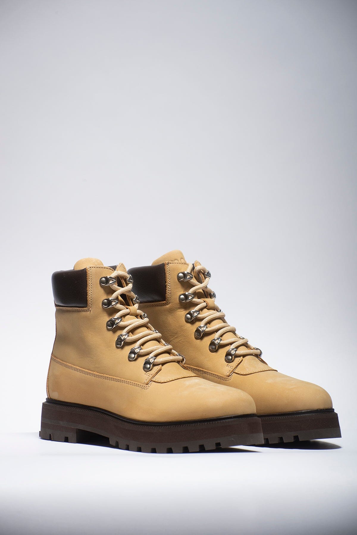 Mono Dici Nubuck Yellow Sko