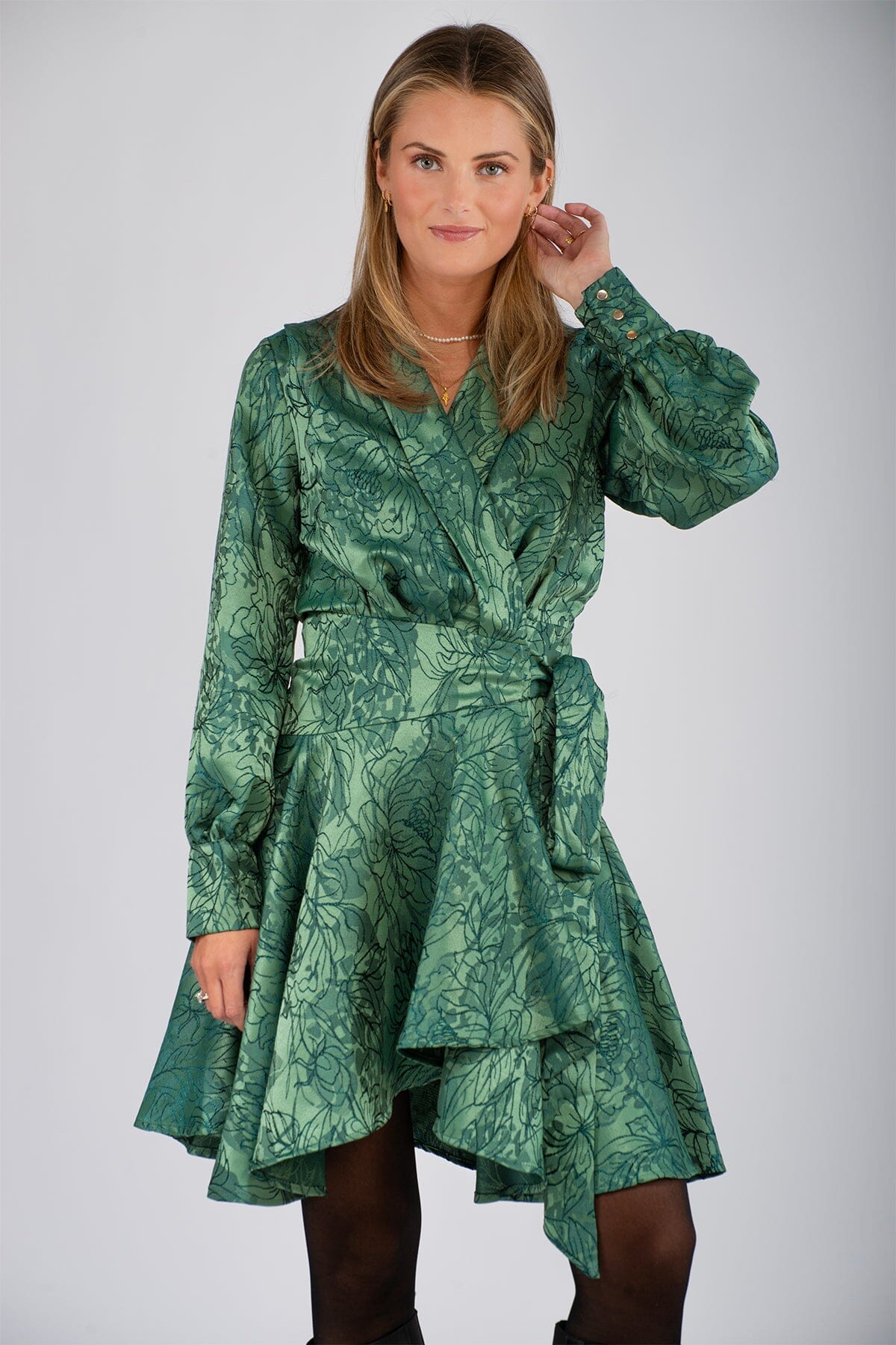 Love Lolita Iza Mini Dress Green Kjole