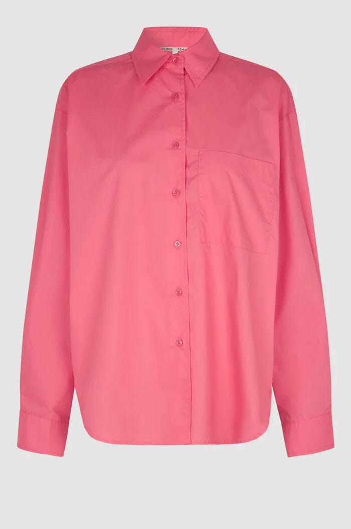 Second Female Alulin New Shirt Camellia Rose Skjorte