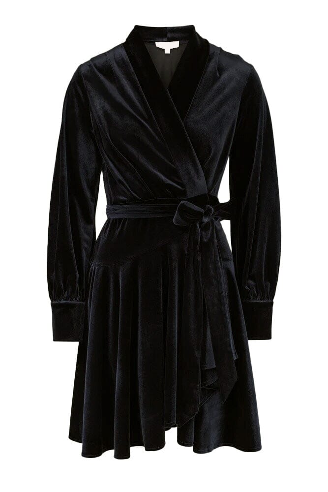 Love Lolita Iza Mini Dress Black Velvet Kjole