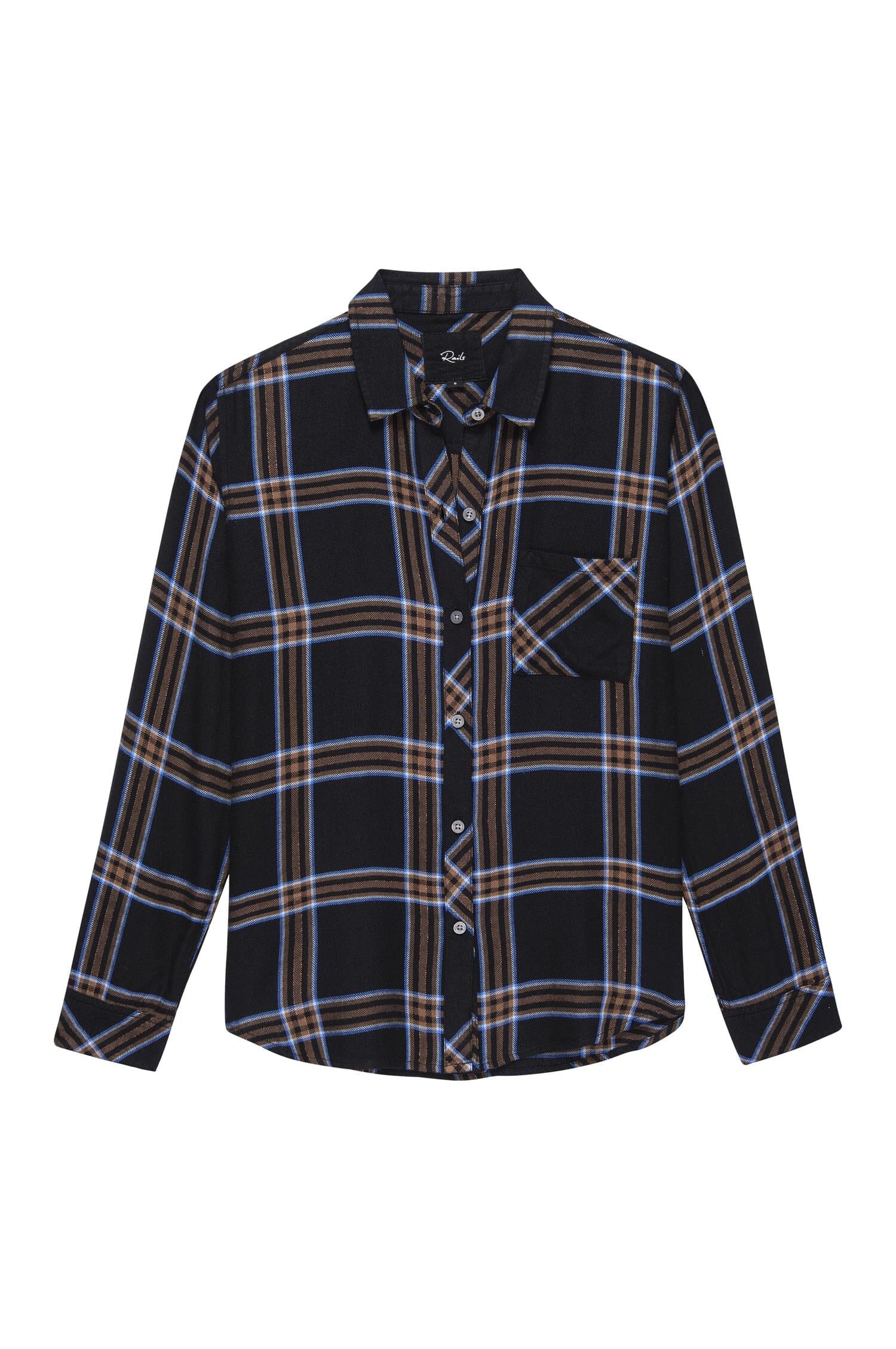 Rails Hunter Cobalt Chestnut Skjorte