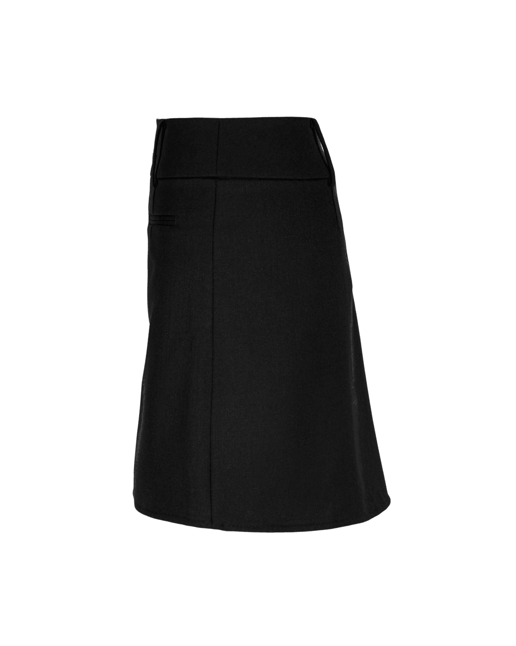 Iben London Skirt Black Skjørt