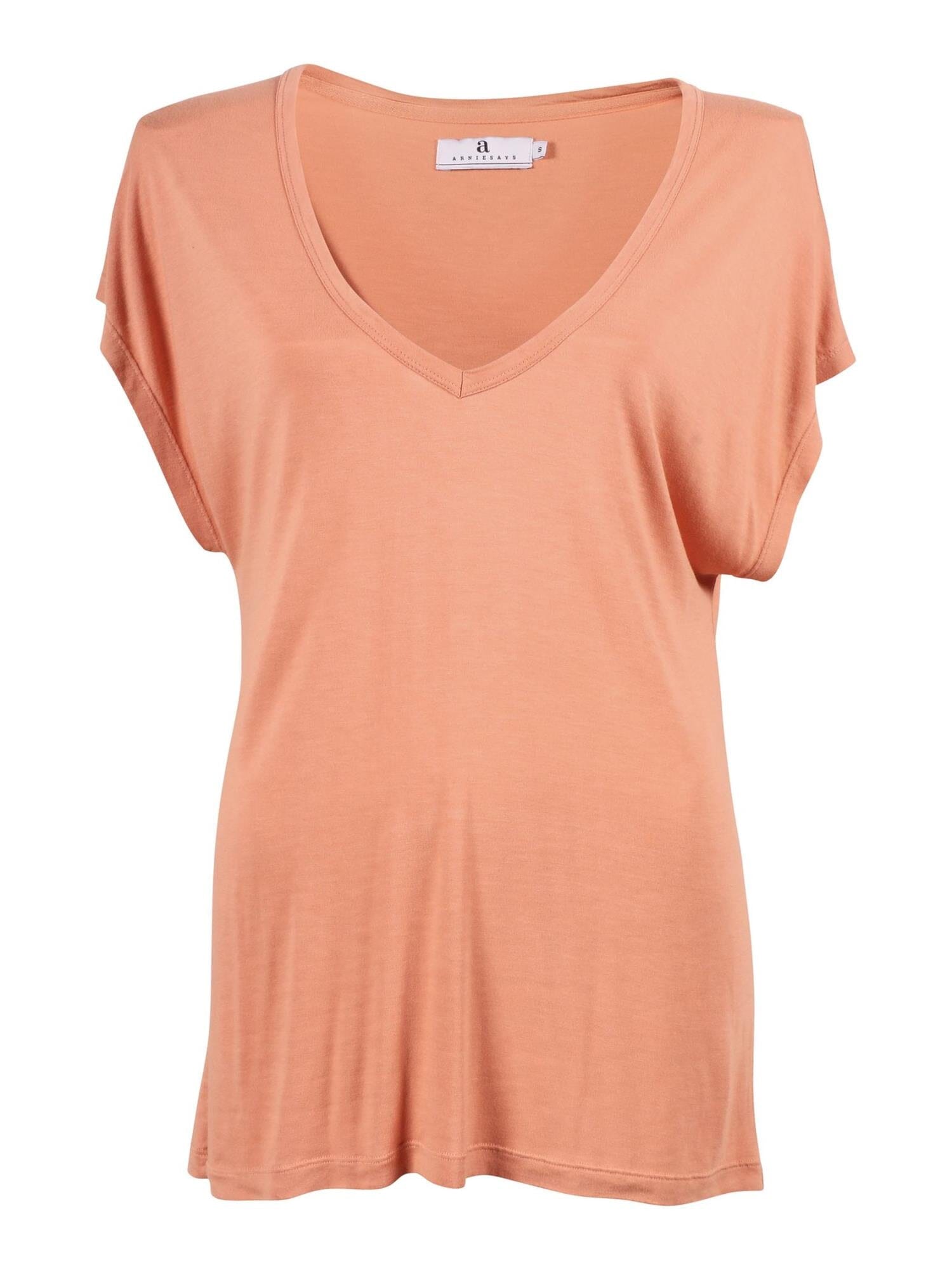 ArnieSays: Florence Drapey Dusty Coral T-shirt