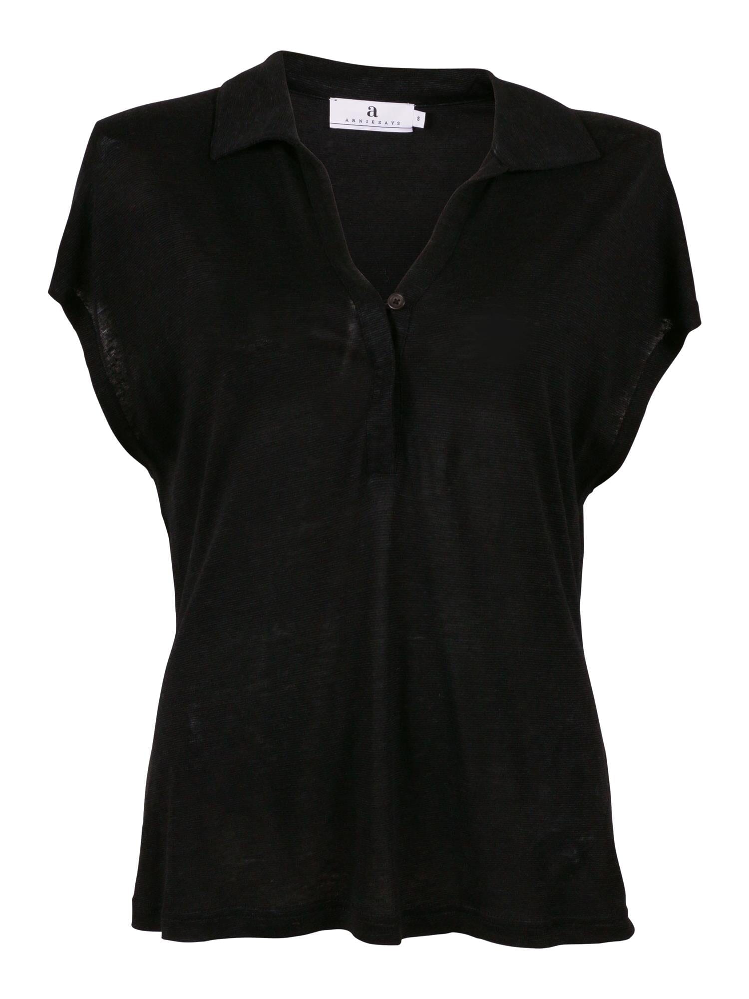 ArnieSays: Embry Linen Black T-shirt