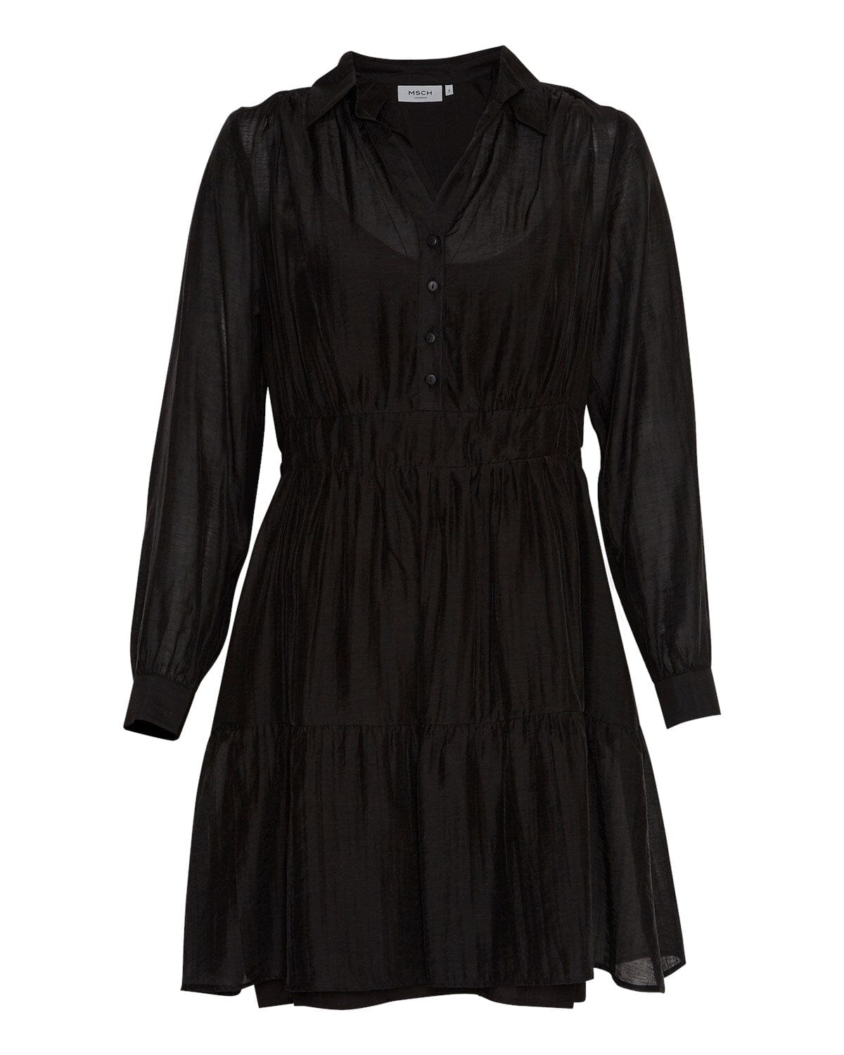 Moss Copenhagen Jiselle Sandaya Dress Black Kjole