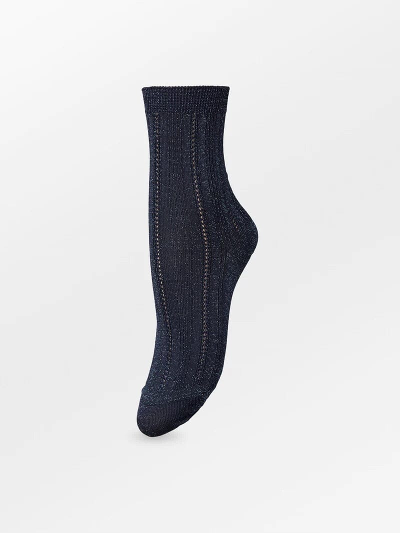 Beck Söndergaard Glitter Drake Sock Maritime Blue Sokker
