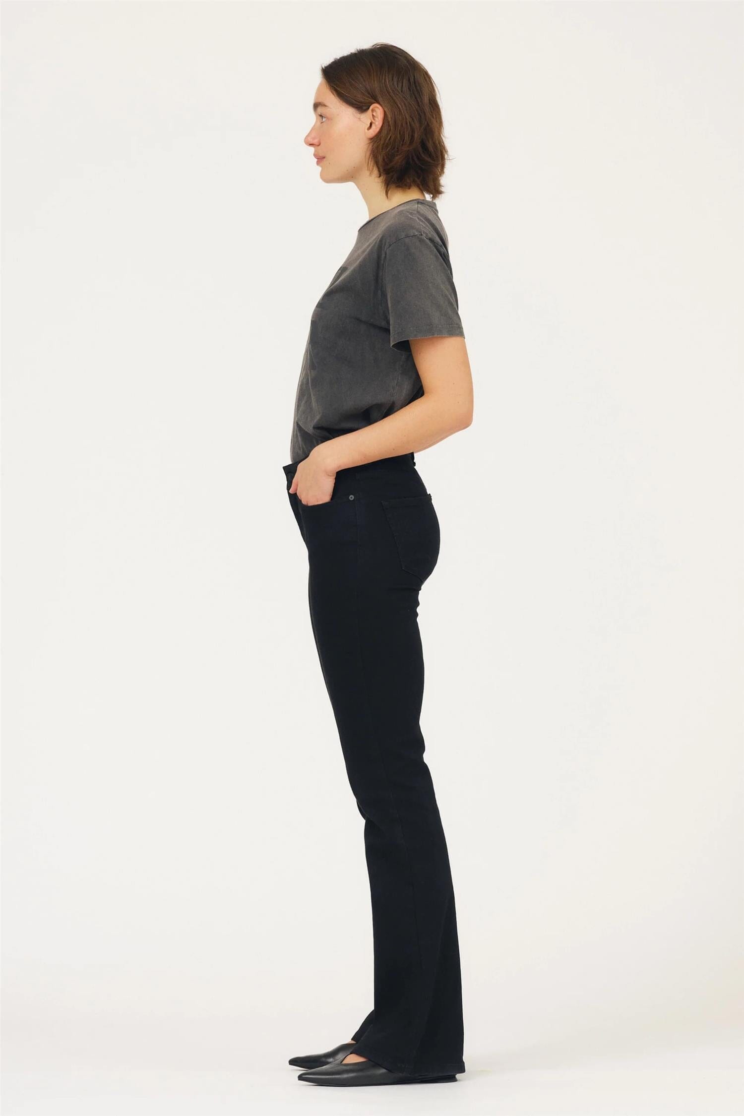 Ivy Copenhagen Tara Jeans Wash Cool Excellent Black Black Bukse