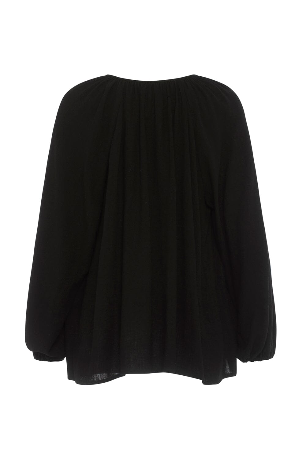 ArnieSays: Daphne Linen Light Black Bluse