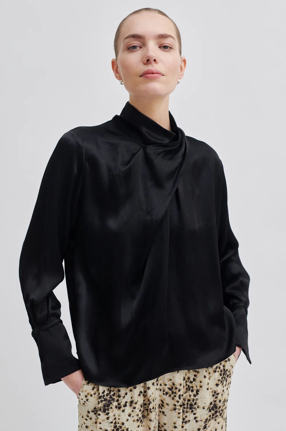 Second Female Fearless Blouse Black Bluse