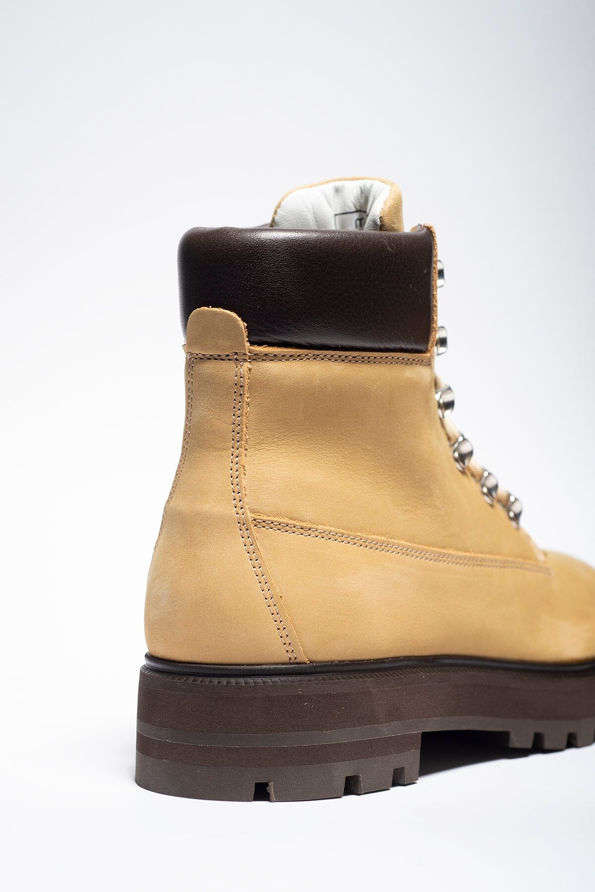 Mono Dici Nubuck Yellow Sko