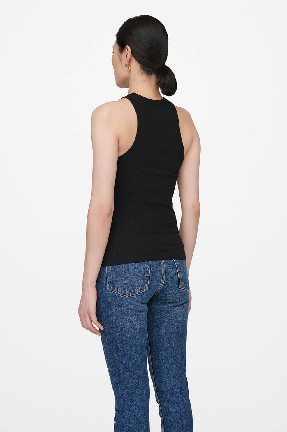 Anine Bing Eva Tank Black T-shirt